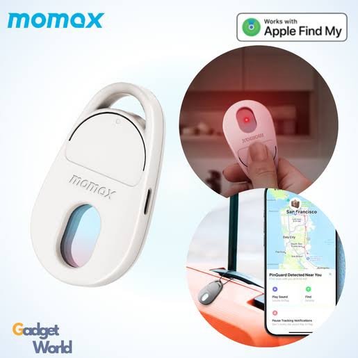 MOMAX Pinguard: Smart Tracker & Hidden Camera Detector with Apple Find My Integration