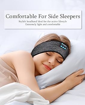 Enjoying Wireless Bluetooth Sleep Headband – Sleep, Sweat, and Stream in Total Comfort