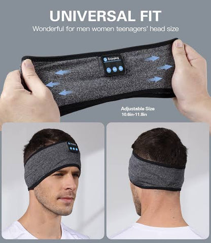 Enjoying Wireless Bluetooth Sleep Headband – Sleep, Sweat, and Stream in Total Comfort