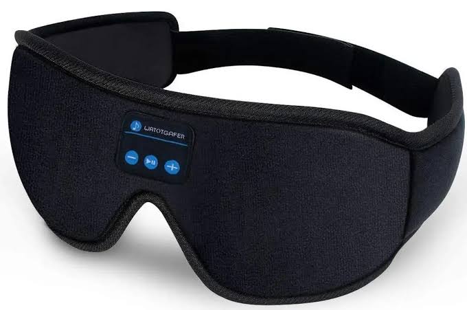 Dreamtune 3D: Bluetooth Sleep Mask with Wireless Headset & Adjustable Eye Cover