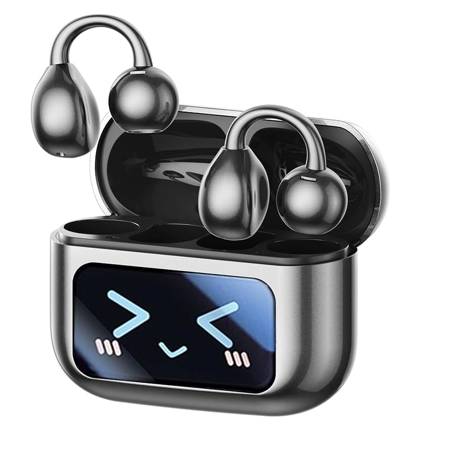 Echogrip™ M100 ENC Ear Clip Earphones – Style, Sound, and Smart Control